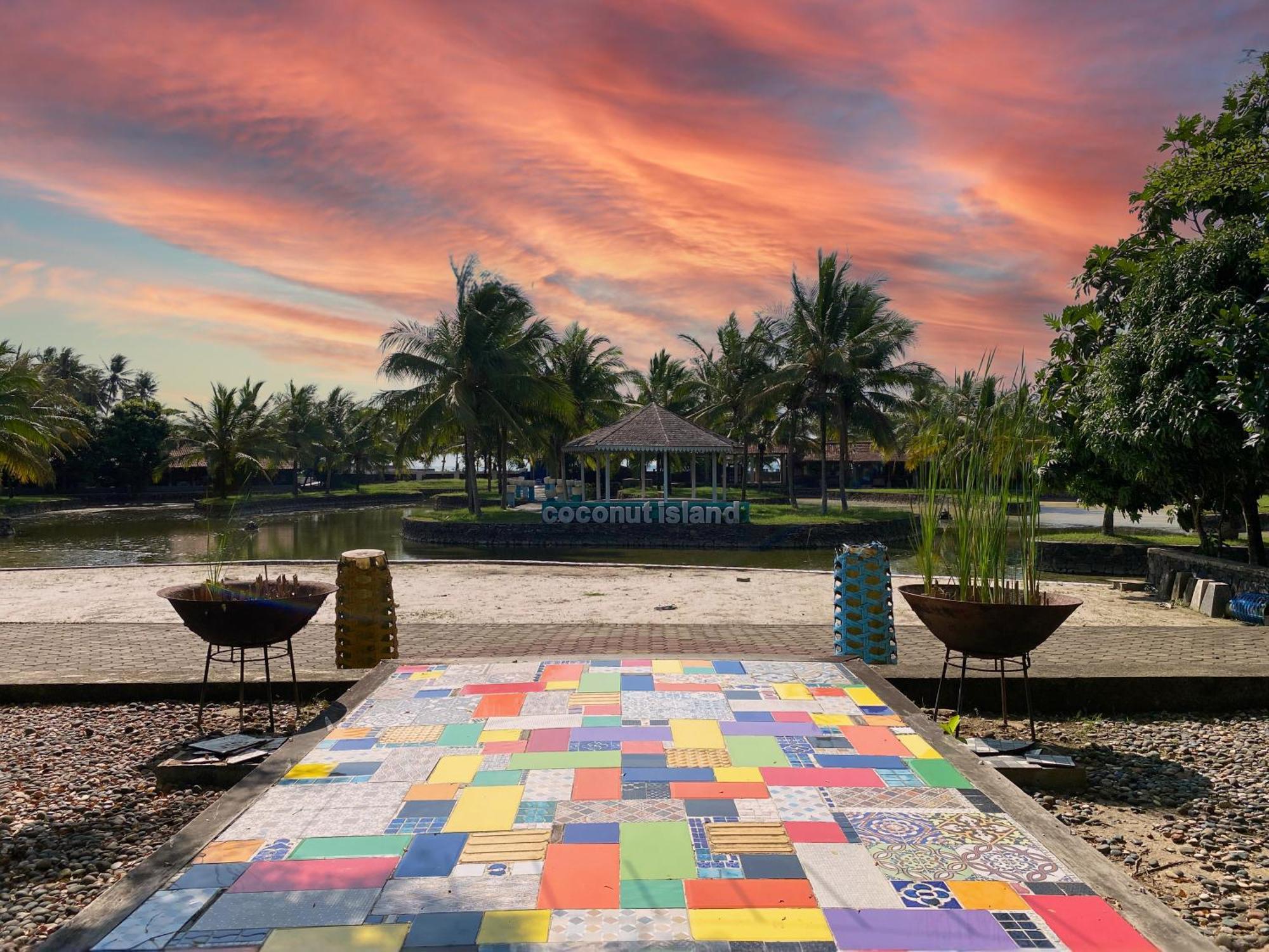 Avery Coconut Island Waterpark Beach Resort Carita Kültér fotó